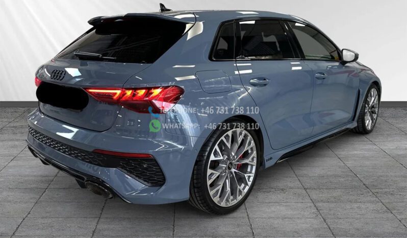 Audi RS 3 Sportback 400Ch S TRONIC PANORAMA* 2024 full